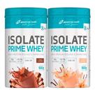 Kit 2 Whey Protein Prime Isolado Hidrolisado Chocolate e Baunilha 900g