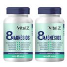 kit 2 x 8 Magnésios 8 Em 1 Vital Z kit 2 x 8 Magnésios 8 Em 1 Vital Z