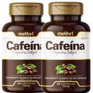 Kit 2 x Cafeína 750mg 120 Cápsulas Softgel Suplemento Pré-Treino
