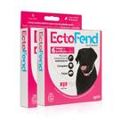 KIT 2 x COLEIRA ECTOFEND G ROSA