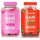 Kit 2 x Gummy Hair Tutti Frutti & Melancia 120 Unidades Kit 2 x Gummy Hair Tutti Frutti & Melancia 120 Unidades