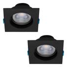 Kit 2 X Luminária Easy Par20 Preta 7w 3000k Stella Bivolt Preto Kit 2 X Luminária Easy Par20 Preta 7w 3000k Stella Bivolt Preto