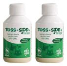 Kit 2 Xarope P/ Tosse Seca Cachorro Gato Tossi-side 90ml Sabor Mel