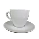 Kit 2 Xícaras para Cappuccino 200ml Coquinho e cabo Jundiaí Branca Kit 2 Xícaras para Cappuccino 200ml Coquinho e cabo Jundiaí Branca