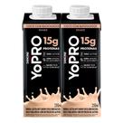 Kit 2 YoPRO Bebida Láctea UHT Coco com Batata-Doce 15g de proteínas 250ml