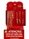 Kit 20 Acessórios Femininos Ouro18k Criativos Simples Moderno Exagerada Folheados