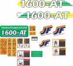 Kit 20 Adesivos JF 1600-AT Compatível Máquinas Agrícolas