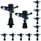 Kit 20 Aspersor de Impacto IM22 Rosca 1 ou 3/4 + 1/2 - Ideal para Irrigação Agrícola, Hortas e Jardim