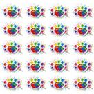 Kit 20 Bandejas De Plastico Paleta Godê 8 Cavidades Para Pinturas Tinta Aquarela Escolar Artesanato Kit 20 Bandejas De Plastico Paleta Godê 8 Cavidades Para Pinturas Tinta Aquarela Escolar Artesanato