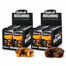 Kit 20 Bolinho BELIVE Cenoura Cob. Chocolate S/ Gluten 45g