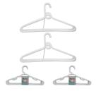 Kit 20 Cabides Infantil Branco + 20 Cabides Adulto Branco Kit 20 Cabides Infantil Branco + 20 Cabides Adulto Branco