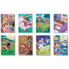 Kit 20 Caderno Pequeno Brochura Capa Flexível 48 Folhas