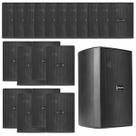 Kit 20 Caixas Acústicas Alto Falantes Frahm PS200 New Passiva Preta 30 Watts Rms Kit 20 Caixas Acústicas Alto Falantes Frahm PS200 New Passiva Preta 30 Watts Rms