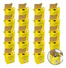 Kit 20- Caixas Coletor De Material Perfurocortantes - 3 Litros