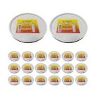 Kit 20 Cap Tampão Esgoto 100mm Interno Brec