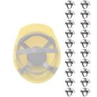 Kit 20 Carneira Para Capacete Master I Com Jugular UMP