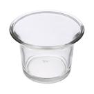 Kit 20 Castiçal De Vidro Redondo Para Vela Decoração Pote Porta Candelabro Suporte Luxo Decorativo