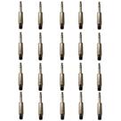 Kit 20 Conectores P10 Macho Estéreo Linha PLG SA2X - SANTO ANGELO Kit 20 Conectores P10 Macho Estéreo Linha PLG SA2X - SANTO ANGELO