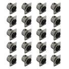 Kit 20 Conectores Plug Wireconex Xlr WC1023 Fêmea 3 Polos
