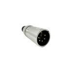 Kit 20 conectores xlr hjh macho 5 pinos hx010