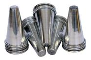 Kit 20 Cones 10cm Para Produção De Pizza Cone Gastrobel