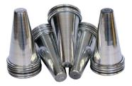 Kit 20 Cones 8cm Para Produção De Pizza Cone Gastrobel