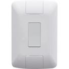 Kit 20 Conjunto Interruptor Simples Completo Com Placa Aria 4x2 Tramontina