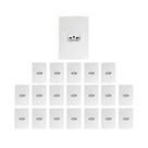 Kit 20 Conjuntos 1 Tomada Branco 2P+T 10A Ilumi i9