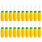 Kit 20 Copo Formato Milho Verde C/ Canudo 350ml Festa Junina