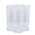 Kit 20 Copos Long Drink Acrílico Cristal 330ml Personalizáveis p/ Festas Eventos Aniversários