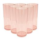 Kit 20 Copos Long Drink Colorido De Acrílico 330ml Colors Premium Alta Reutilizável Resistência