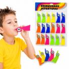 Kit 20 Cornetas Apito de Futebol Brinde Festa Infantil Copa Lembrancinha p/ Sacola Surpresa