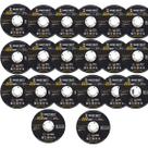Kit 20 Disco Corte Heavy Dutty 115x1,0x22,2mm