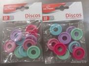 Kit 20 discos para caderno de discos