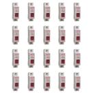 Kit 20 DPS Modelo SPD Monopolar 20kA à 40kA 275V Classe II Sibratec