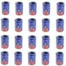 Kit 20 Fio Encala Torcido Azul Rolo 200gr Várias Bitolas Para Pesca Profissional Rede Tralha Tarrafa