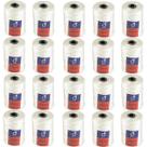 Kit 20 Fio Encala Torcido Branco Rolo 200gr Várias Bitolas Para Pesca Profissional Rede Tralha Tarrafa