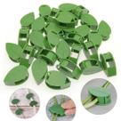 Kit 20 Folhas Clips Adesivos Fixação Parede Suporte Plantas
