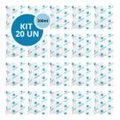 Kit 20 Gelo Gel Bolsa Artificial Reutilizável Flexível Compressa 300g