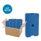 Kit 20 Gelo Placa Gel Artificial Reutilizável Rígido 500ml