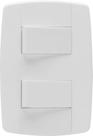 Kit 20 interruptor Elétrico 2 Teclas Branco 10A - Ilumi