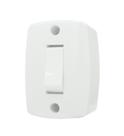 Kit 20 Interruptor Elétrico Sobrepor 6A Branco - Ilumi