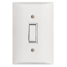 Kit 20 Interruptor Simples 1 Tecla 10A Com Placa Espelho Branco 127v e 250v Bivolt