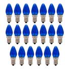 Kit 20 lampada chupeta azul 7w e14