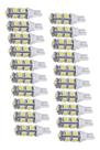 Kit 20 Lâmpadas Kx3 Pingão 9 Leds