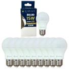 Kit 20 Lâmpadas Led Bulbo 15w E27 Branco Frio Inmetro Luminarte