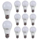 Kit 20 Lâmpadas Led Bulbo A60 9W E27 Bivolt