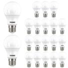 Kit 20 Lâmpadas Led Bulbo Tkl 9w Taschibra E27 Bivolt 4000k Neutro