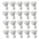 Kit 20 Lâmpadas Led Dicróica Gu10 MR16 7W Bivolt 2700K / 4000K / 6000K Luminatti Kit 20 Lâmpadas Led Dicróica Gu10 MR16 7W Bivolt 2700K / 4000K / 6000K Luminatti