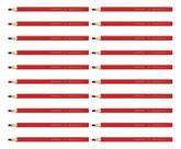 Kit 20 Lápis Carpinteiro Marceneiro 6mm Faber Castell